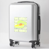 Sticker Avocado Fruit Food (Sur valise)