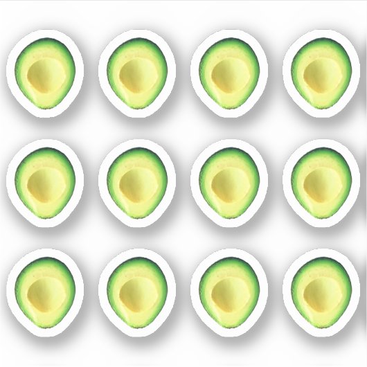 Sticker Avocado Mania 4Marcia (Devant)