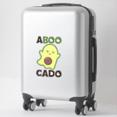 Sticker Avocado Spirit Pour Halloween Drôle Avocados (Sur valise)