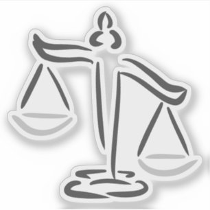 Sticker Avocat Procureur Juge Cabinet d'avocats / Bu