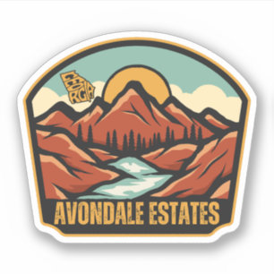Sticker Avondale Estates, Géorgie