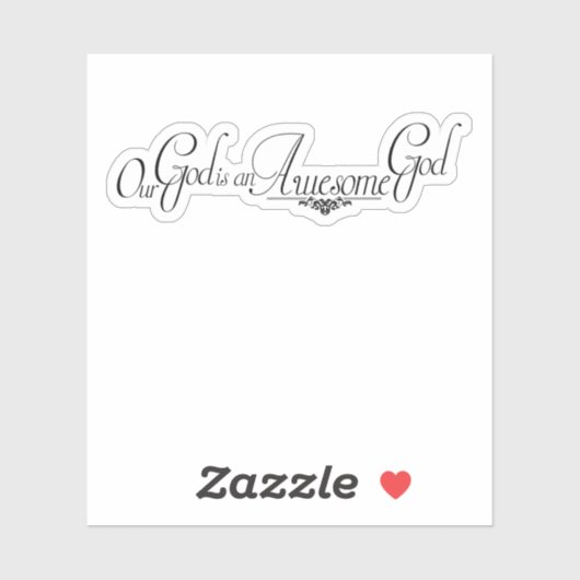 Sticker Awesome (Feuille)