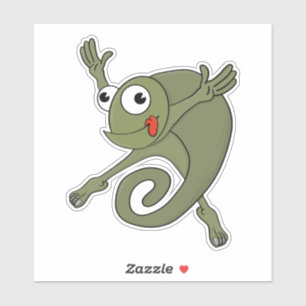 Sticker Awesome Chameleon