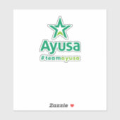 Sticker Ayusa (Feuille)