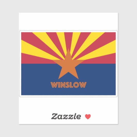 Sticker AZ Winslow (Feuille)