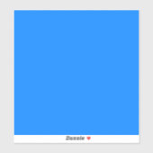 Sticker Azur (uni) (Feuille)