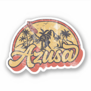 Sticker Azusa, Californie