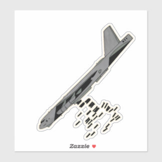 Sticker B-52, Stratoforteresse, Bomber Aircraft