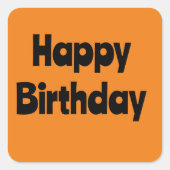 Sticker B-Day (Devant)