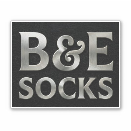 Sticker B&E Socks 0047920 (Devant)