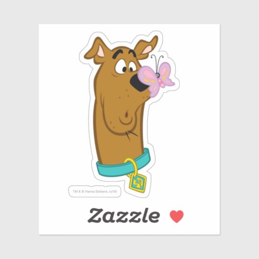 Sticker Babfly On Scooby Doo's Nose (Feuille)