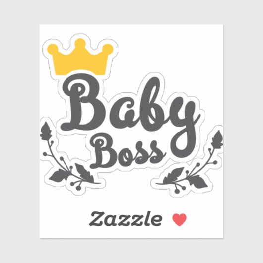 Sticker Baby Boss (Feuille)