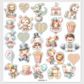 Sticker Baby Circus (Feuille)