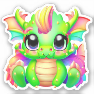 Sticker Baby Dragon