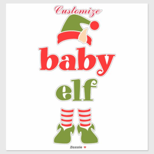 Sticker Baby Elf Thunder_Cove (Feuille)