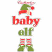 Sticker Baby Elf Thunder_Cove (Devant)