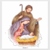 Sticker Baby Jesus (Feuille)