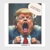 Sticker Baby President (Feuille)