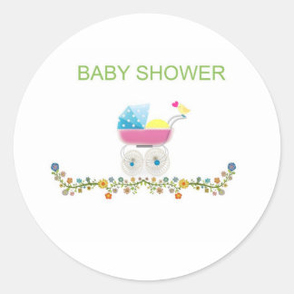 Sticker baby shower