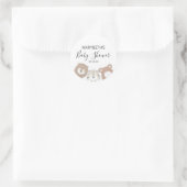 Sticker Baby shower Animaux mignons (Sac)
