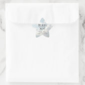 Sticker Baby shower Ciel bleu ciel (Sac)
