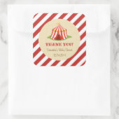 Sticker Baby shower cirque (Sac)