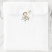 Sticker Baby shower de l'avion Teddy Bear (Sac)