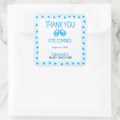 Sticker Baby shower Garçon Bleu (Sac)