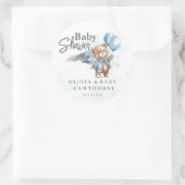 Sticker Baby shower moderne Teddy Bear Baby shower (Sac)