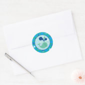Sticker Baby shower nautique (Enveloppe)