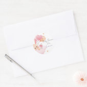 Sticker Baby Shower personalizado (Envelop)