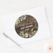 Sticker Baby shower Woodland (Enveloppe)