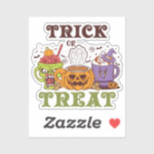 Sticker Bac Ou Traiter Le Café Délice (Feuille)