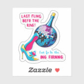 Sticker Bachelorette party (Feuille)