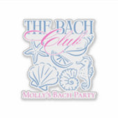 Sticker Bachlorette Côtière (Devant)