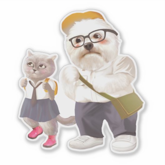 Sticker Back to school (Devant)