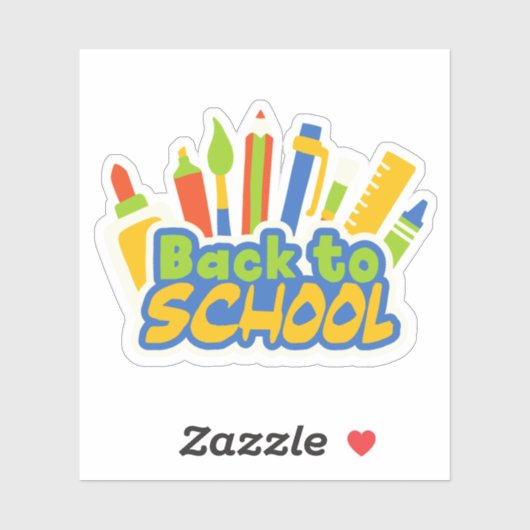 Sticker Back to school (Feuille)