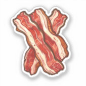 Sticker Bacon de dessin animé (Recto)