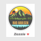 Sticker Bad Arolsen, Allemagne (Feuille)