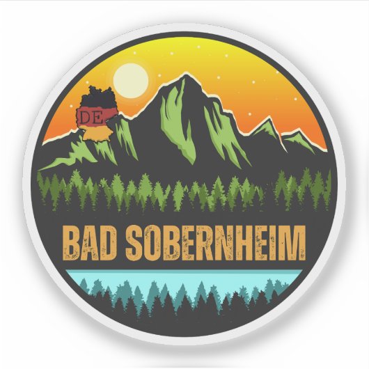 Sticker Bad Sobernheim, Allemagne (Devant)