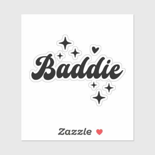 Sticker Baddie (Feuille)