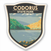 Sticker Badge Codorus State Park Pennsylvania (Devant)