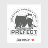 Sticker Badge de préconfiguration HUFFLEPUFF™ (Feuille)