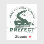 Sticker Badge de Préfet SLYTHERIN™ (Feuille)