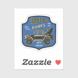 Sticker Badge NC des banques extérieures