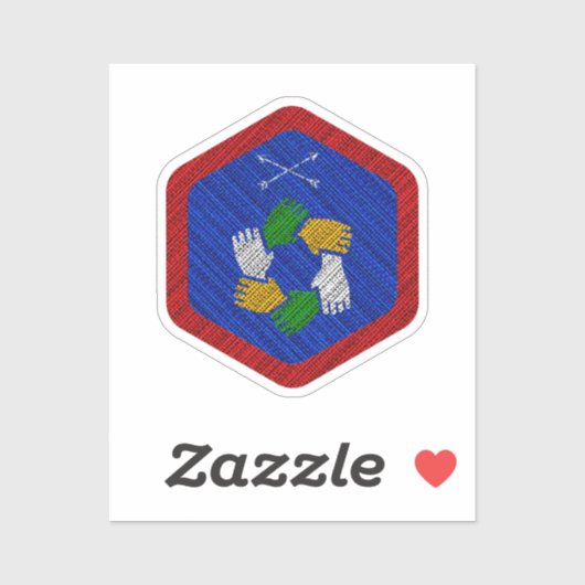 Sticker Badge Vinyl (Feuille)