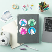 Sticker "Badges de Courage" (Couverture iPad)