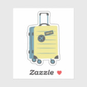 Sticker bagage Coque (Feuille)