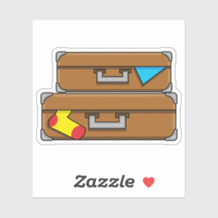 Sticker Bagages de dessin