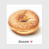 Sticker Bagel cuit (Feuille)